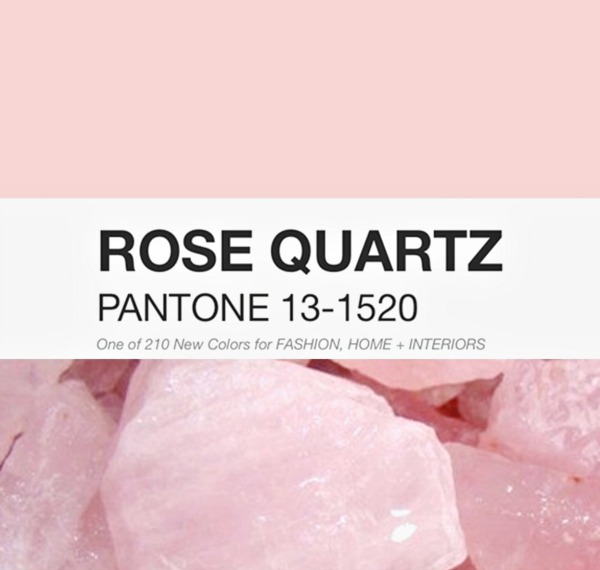 Rose Quartz Pantone color of the year 2015 www.jennelyinteriors.com