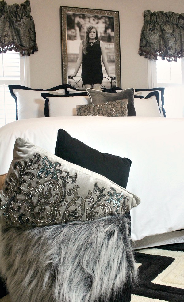 Crane and Canopy Bedding -styling by Jenn Ely from Yours Truly Jenn Blog
