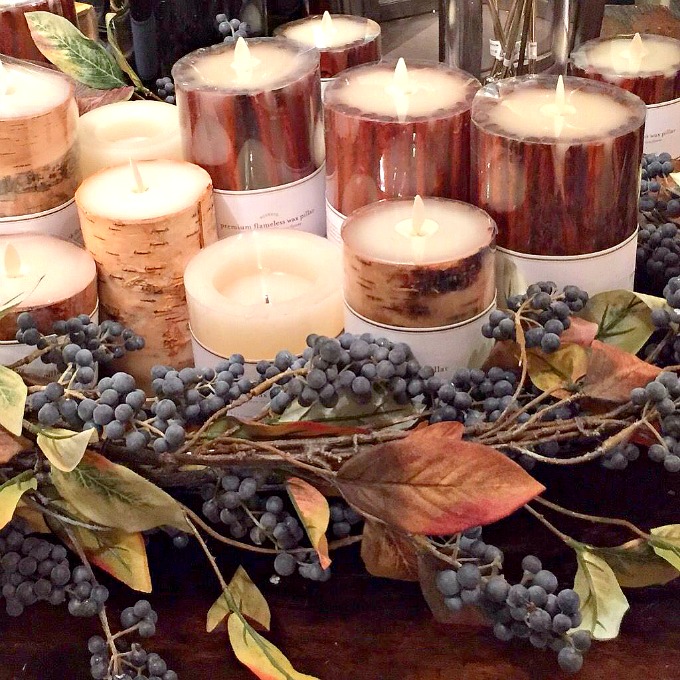 Warm up a room quickly with these candles from Pottery Barn. jennelyinteriors,com