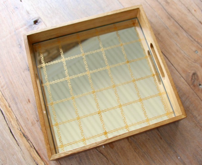 Mirrored Target Tray