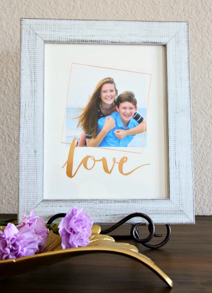 Love you, Love frame from Minted.  www.jennelyinteriors.com