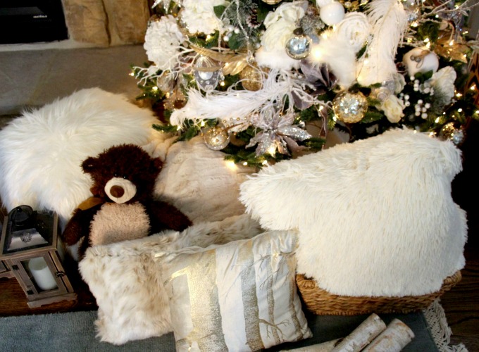 Don't you just want to curl up and read a book at the bottom of this tree? www.jennelyinteriors.com