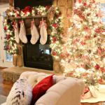 Classic Red and White Holiday Home Tour 2
