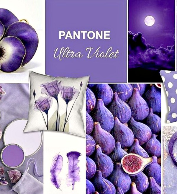 Pantone Ultra Violet 2018 www.jennelyinteriors.com