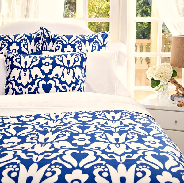 The Montgomery Duvet Cover and Shams by Crane and Canopy- www.jennelyinteriors.com