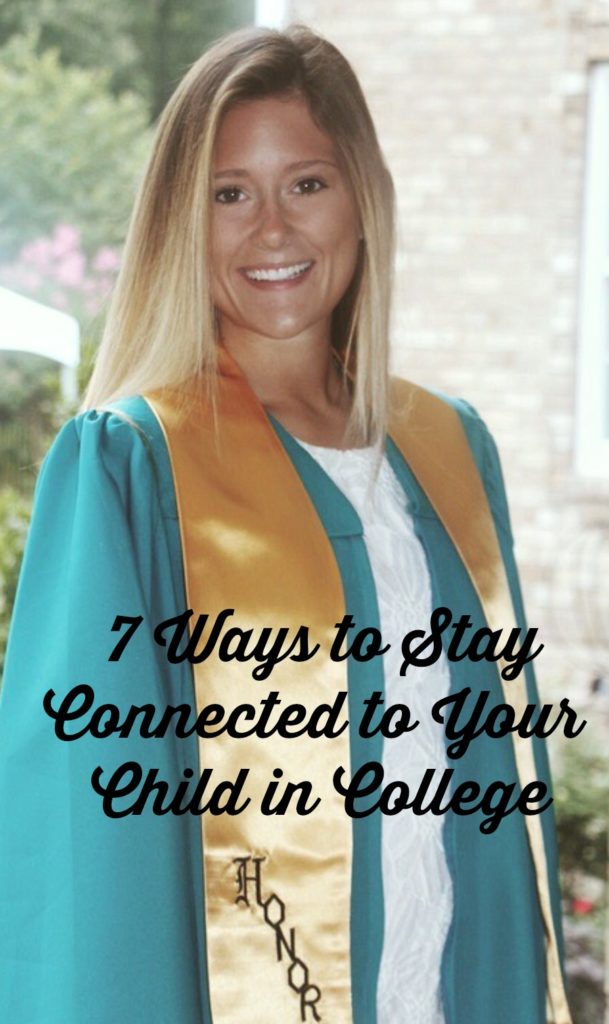 7 Ways to stay connected to your child while they're at college. jennelyinteriors.com