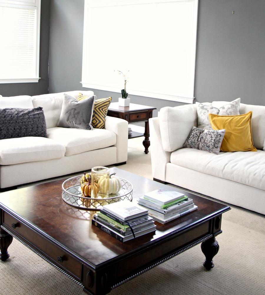 Neutral fall house tour part 2 styled by Jennelyinteriors.com