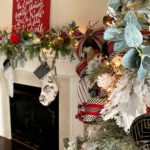 Red and Black Christmas Home Tour – Mackenzie Childs 2019